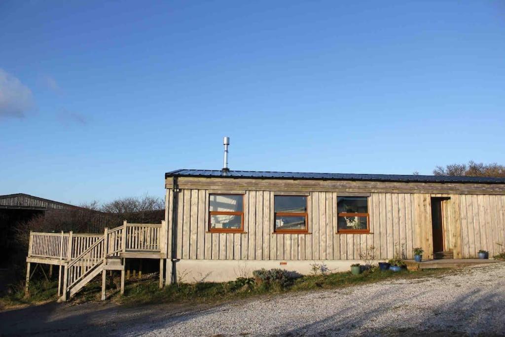 Spacious Cabin On Isolated Farm With Sea View Bude Eksteriør bilde